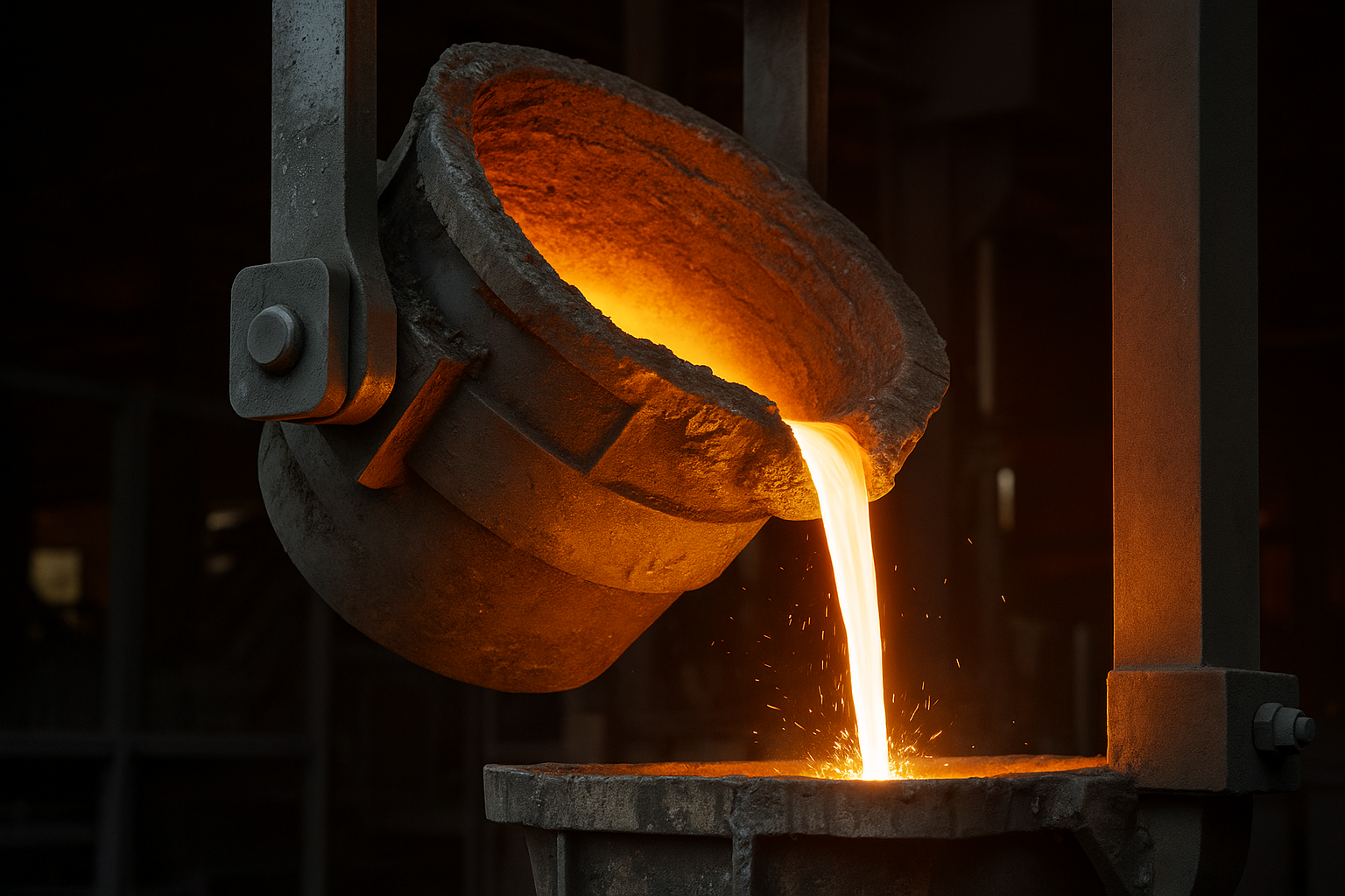 Centralized procurement and strategic sourcing in a steel manufacturing plant