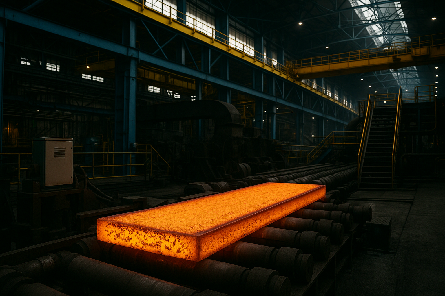 Asset lifecycle management of industrial equipment in a steel manufacturing plant