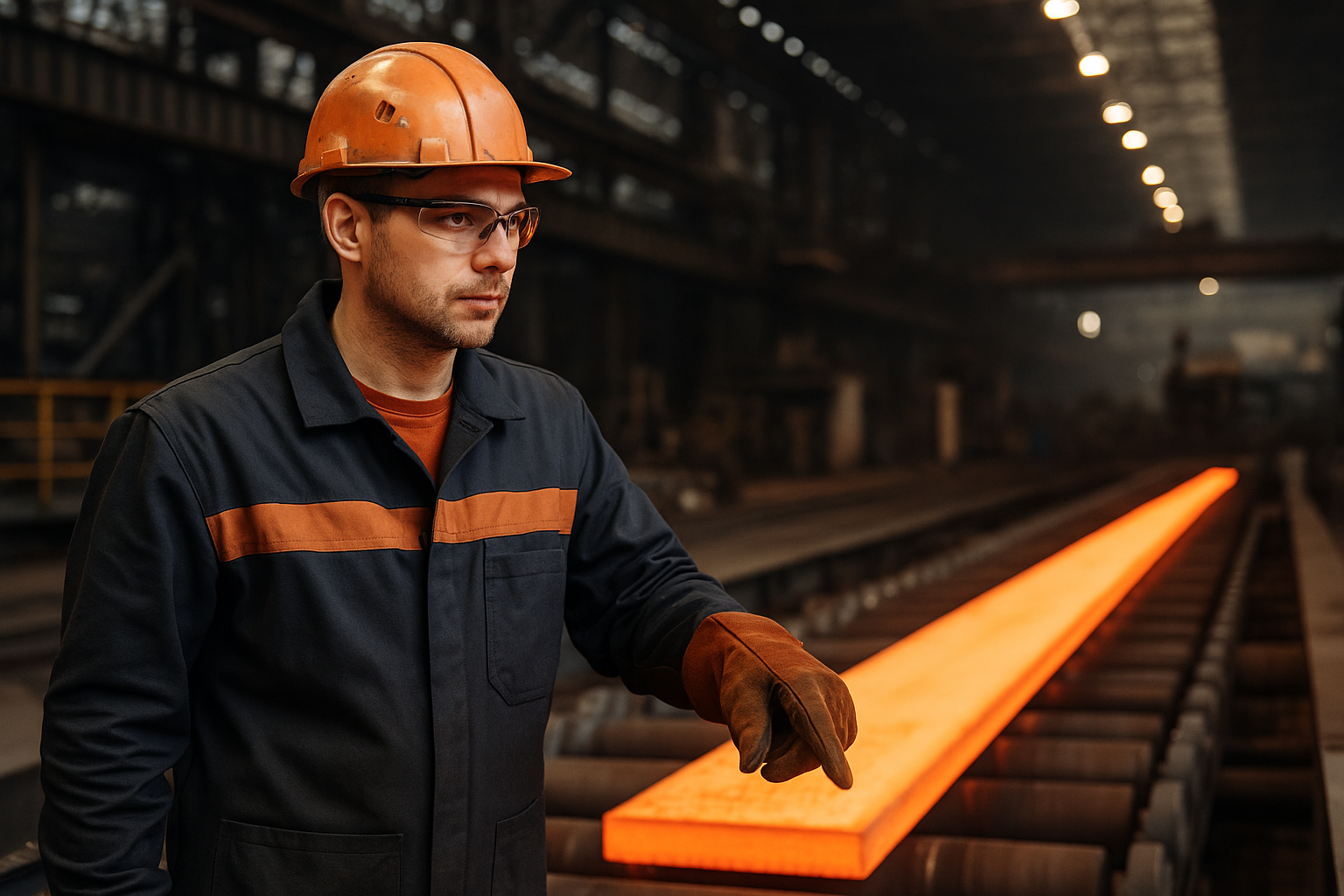 Lean manufacturing and operational excellence applied to steel plant production flow