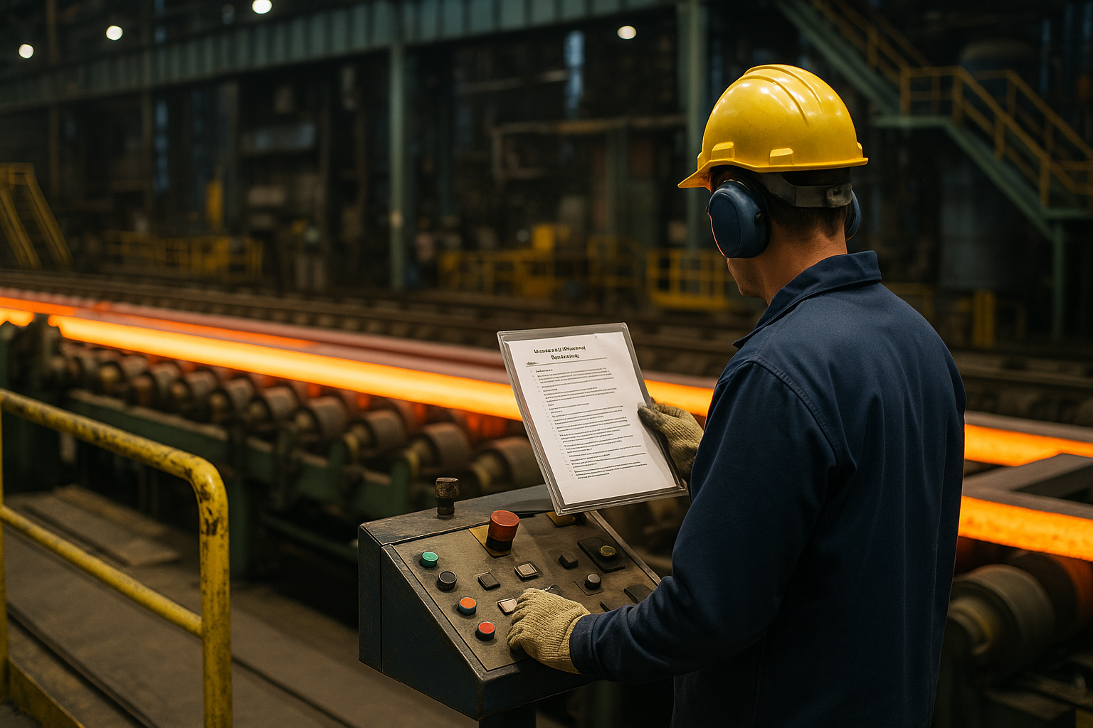Standard Operating Procedures improving efficiency, safety and process control in steel plants