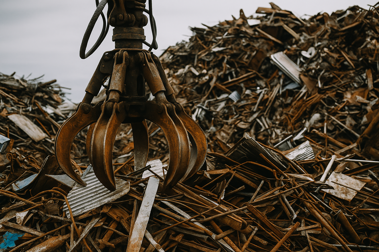 Steel scrap recycling for circular economy and EAF steelmaking