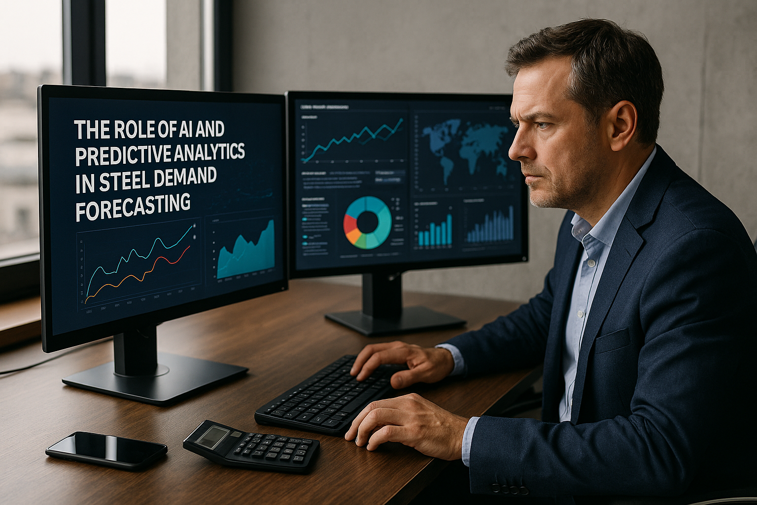 AI and predictive analytics for steel demand forecasting and market intelligence